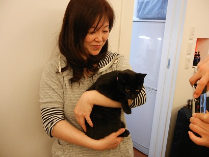 20110123 しゅうこ先生と猫ちゃん 1