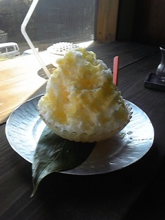 マンゴーかき氷(・∀・)