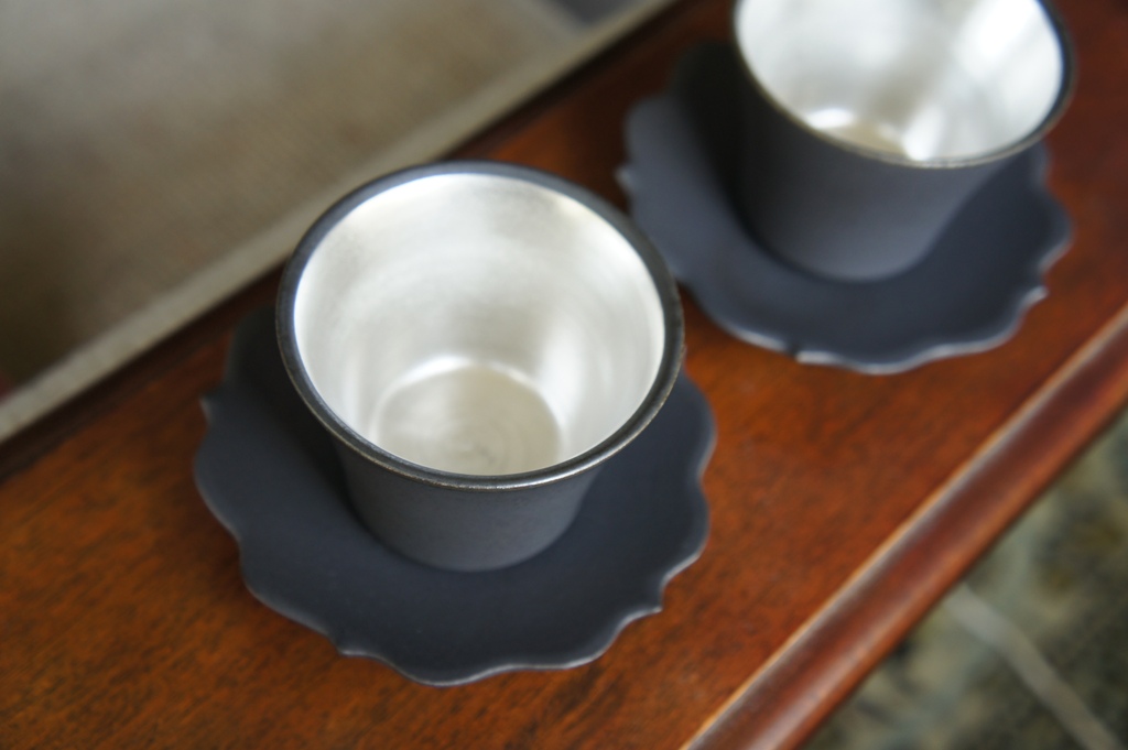 夏に涼やか。木下和美さんの銀彩茶器。 | 和レトロな暮らし - 楽天ブログ