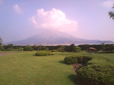 桜島(仙厳園より)