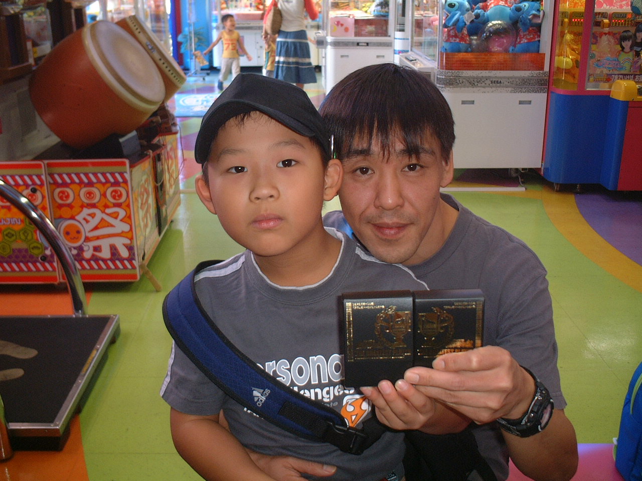 Ｈ18.8.26和泉親子ペア