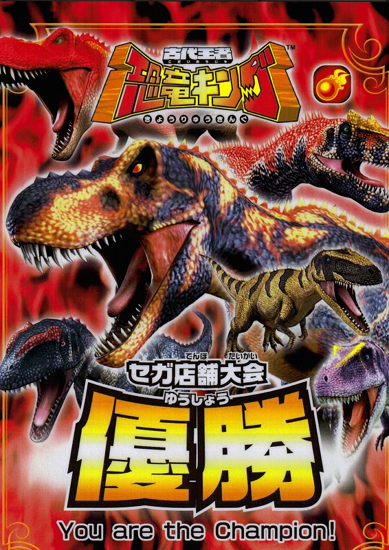 ＳＷ優勝賞状　炎