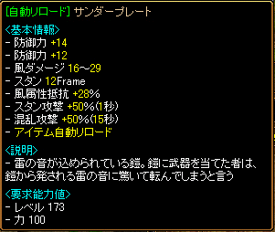 サンダープレート