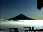 「雲海と富士山」10月21日06時40分撮影