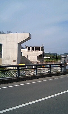 湖南市付近のバイパス工事