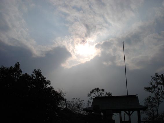 白山の空