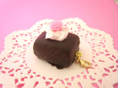 ピンクのバラのチョコ