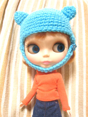 オーブリーちゃんのニット帽2