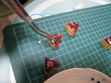 フランボワーズのケーキ製作1