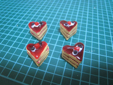 フランボワーズのケーキ製作3