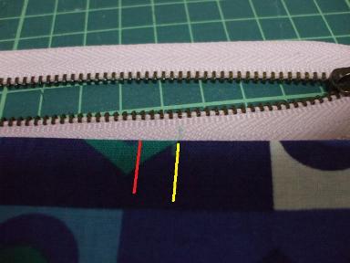 ファスナー付きお散歩バック