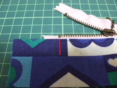 ファスナー付きお散歩バック