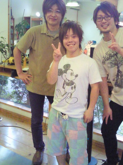 スタッフさんと