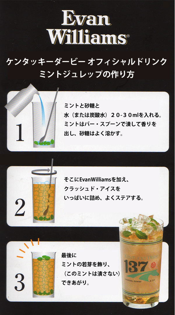 エヴァンウイリアムス ミントジュレップ