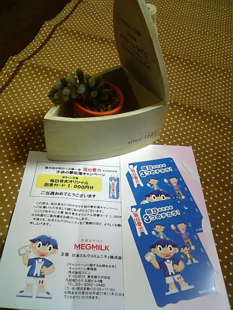 当選しましたぁ!!