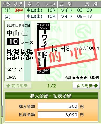 101211　中山１０Ｒ北総Ｓ