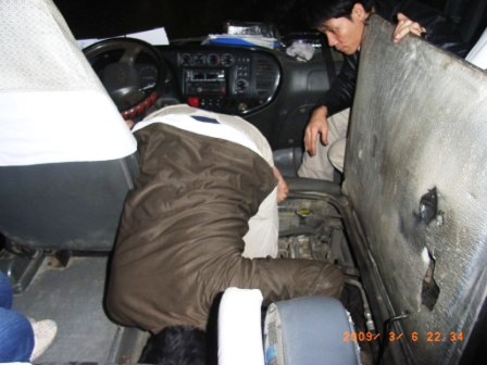 ミニバス故障~~~~!