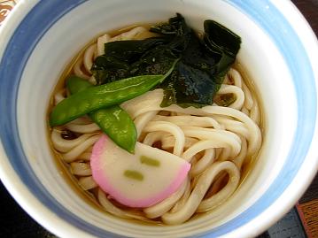 うどん屋さんのランチ