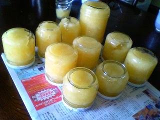 りんごジャム瓶