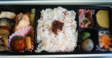 すこやか弁当秋2008中味