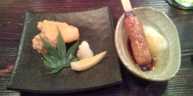 竜田上げ&つくね