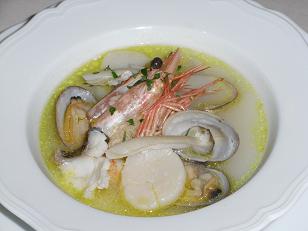 魚介のスープ