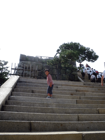 天守閣跡