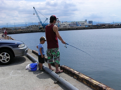 初釣り