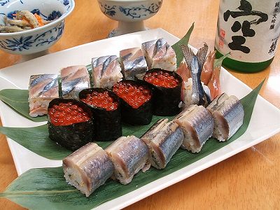 サンマ寿司