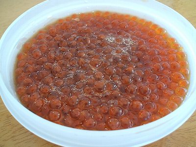初物イクラ