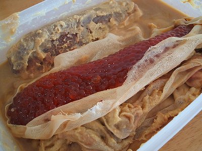 筋子味噌漬け