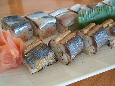 炙りサンマ寿司