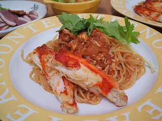 タラバパスタ