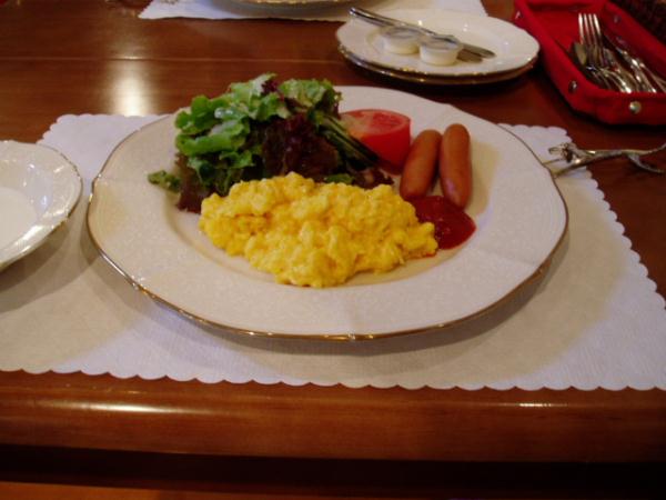 軽井沢の朝食