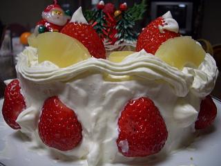次男作　クリスマスケーキヾ(｡･∀･)ﾉﾀﾞ-!!