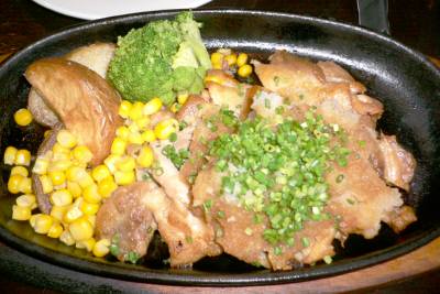 チキンステーキ　おろしポン酢