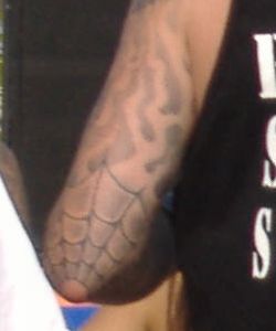 タトゥーのおにいさんの左腕