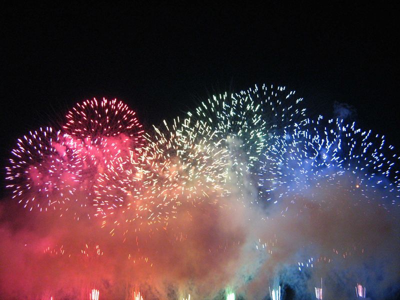 赤川花火大会その１