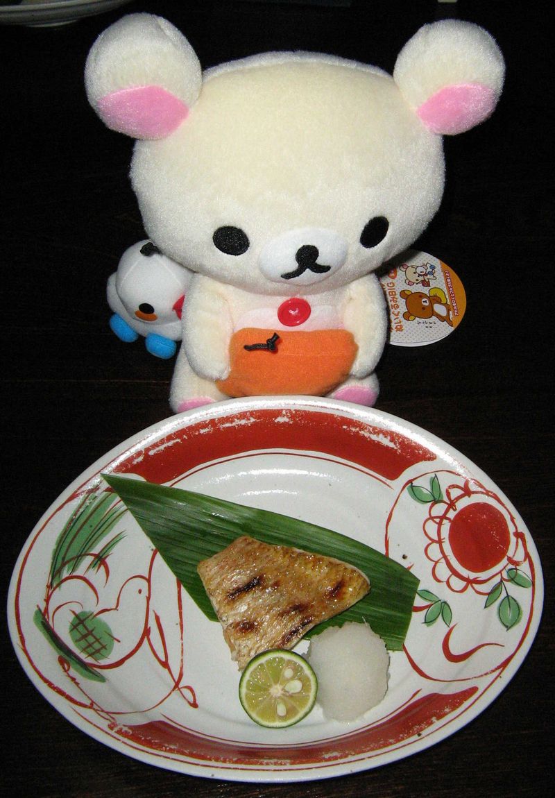 ２日目の夕食－のどぐろ塩焼き