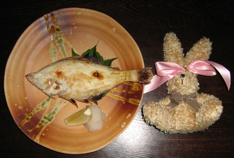 1日目の夕食-口細かれい