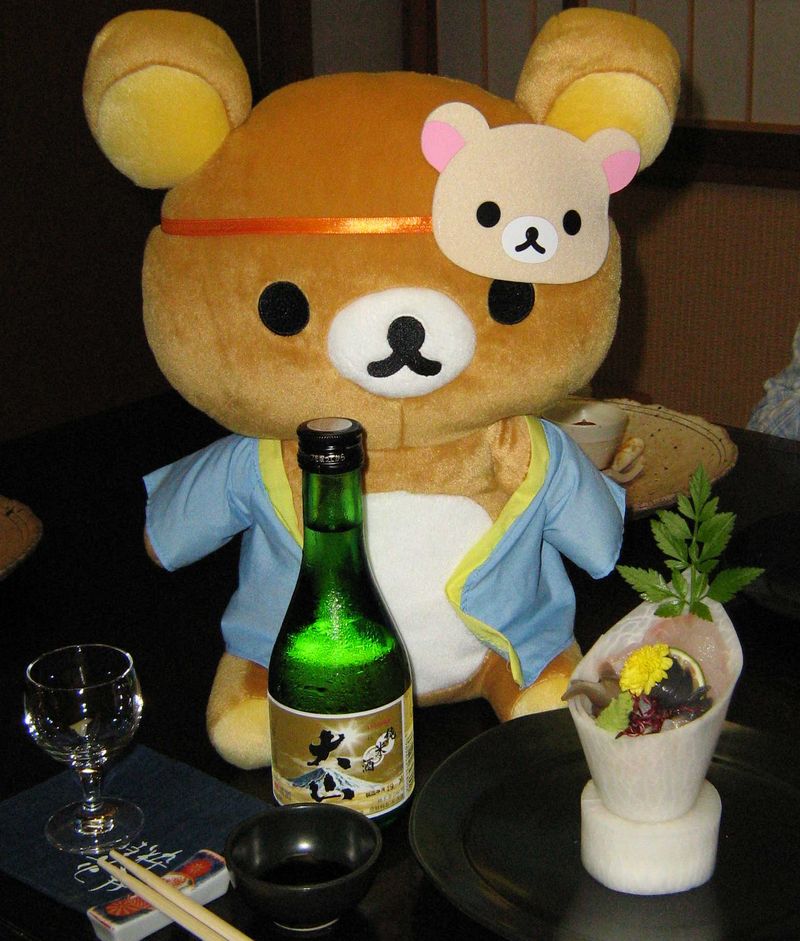 3日目の夕食-お刺身と大山