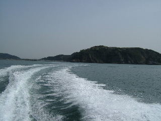 富浦湾を後にして横浜に向かう