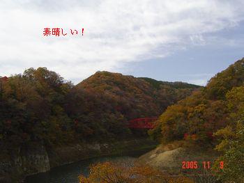 帝釈峡の紅葉－１
