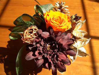 ハロウィンアレンジメント