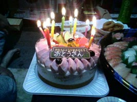 はっぴばーすでい。