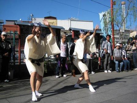 奥山おまいりまち商店街【阿波踊り】