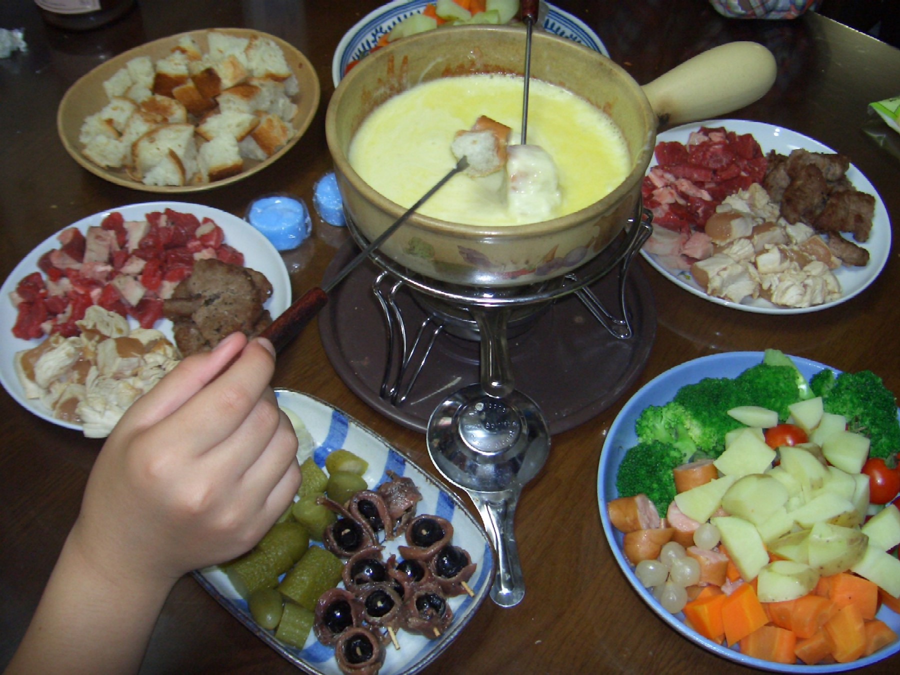 夏なのにチーズホンデュ.JPG