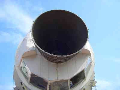 080719JAXA筑波宇宙センターH-IIロケット-メイン・エンジン.JPG