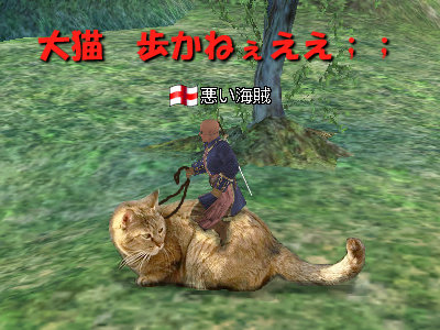 大猫は歩かねぇえ；；