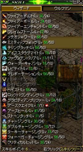 Gv時スキル